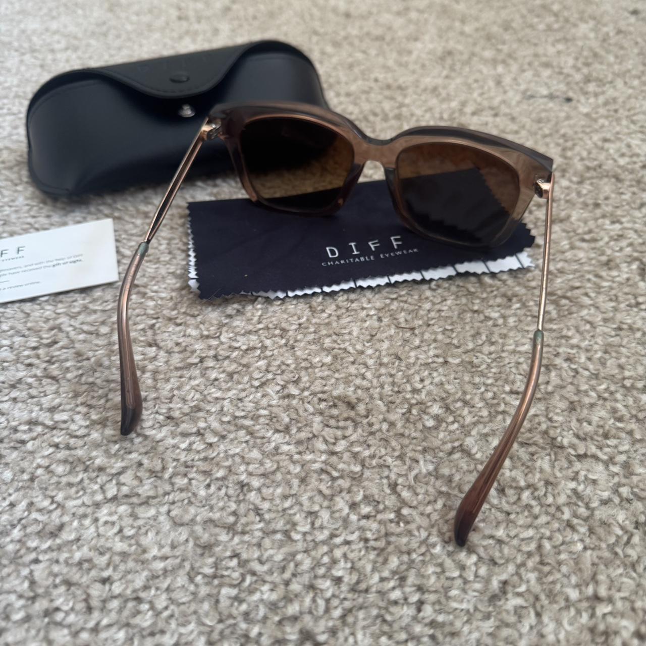 DIFF Women's Oversized Sunglasses - Brown – Diff … - image 2