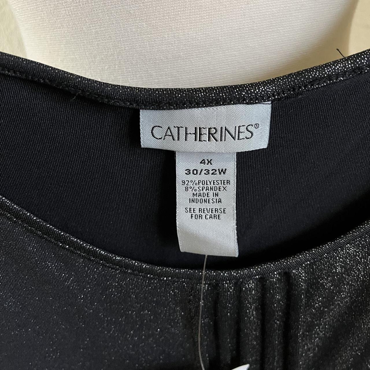 Catherine's Women's Black and Grey Blouse (4)