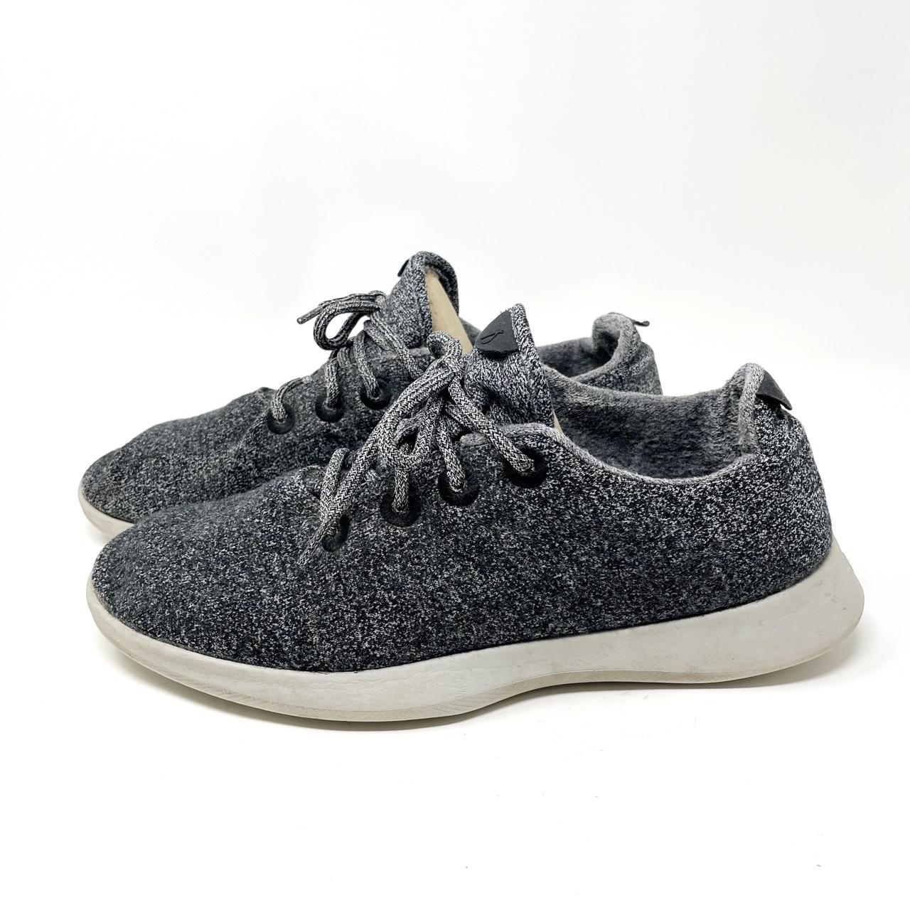 Allbirds Men's Grey and Black Trainers | Depop