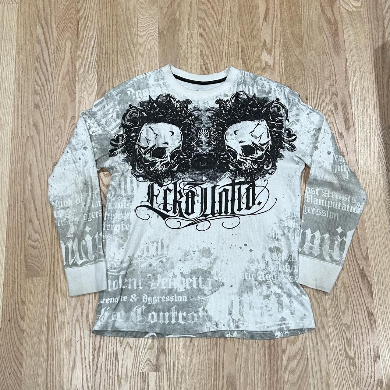 数々の賞を受賞 ecko Insane y2k Depop | and condition Great L. size thermal トップス