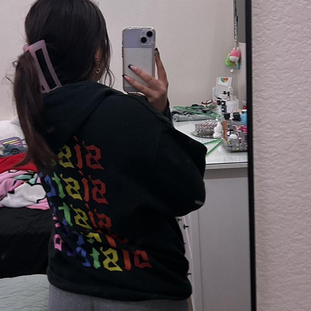 James charles best sale rainbow hoodie