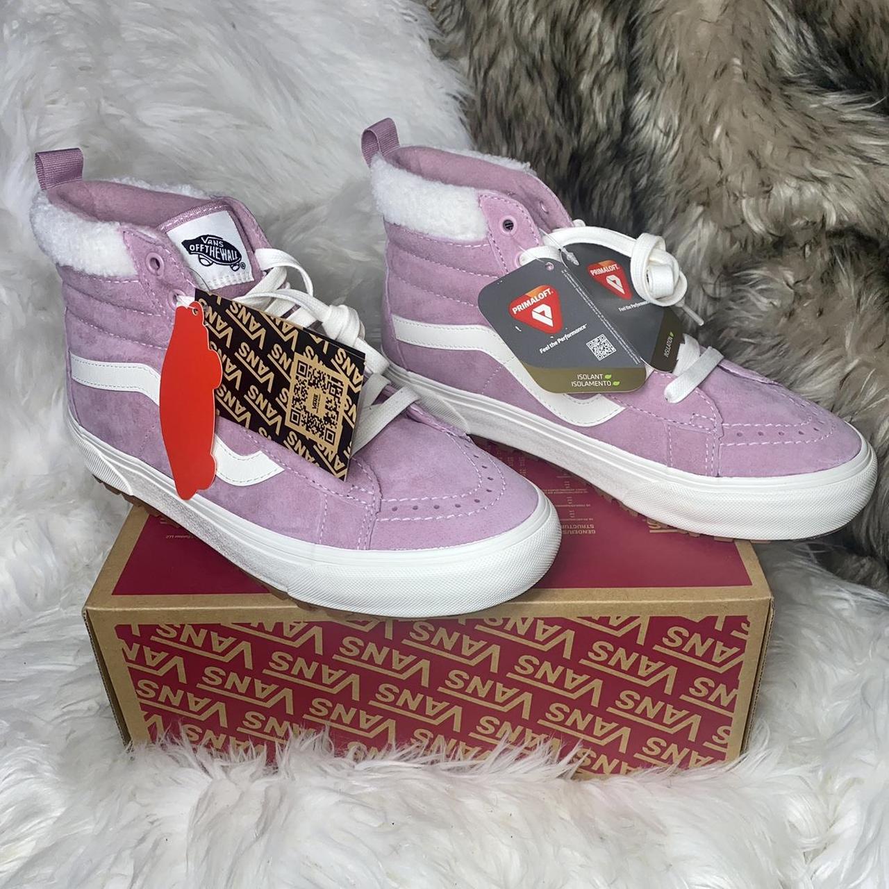 Fur vans hot sale womens