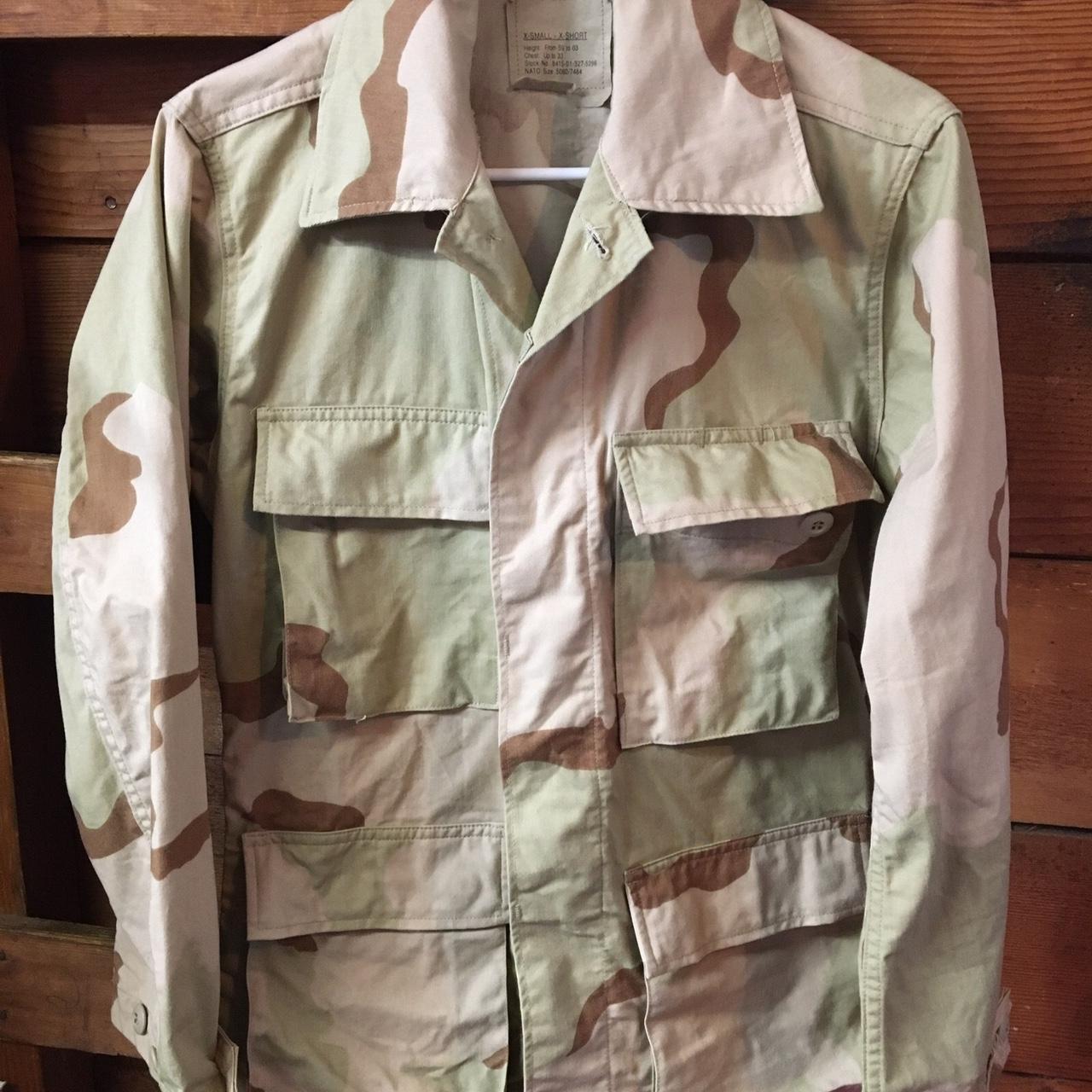 US Army DCU Tri-Colour Desert Camo Shirt Jacket