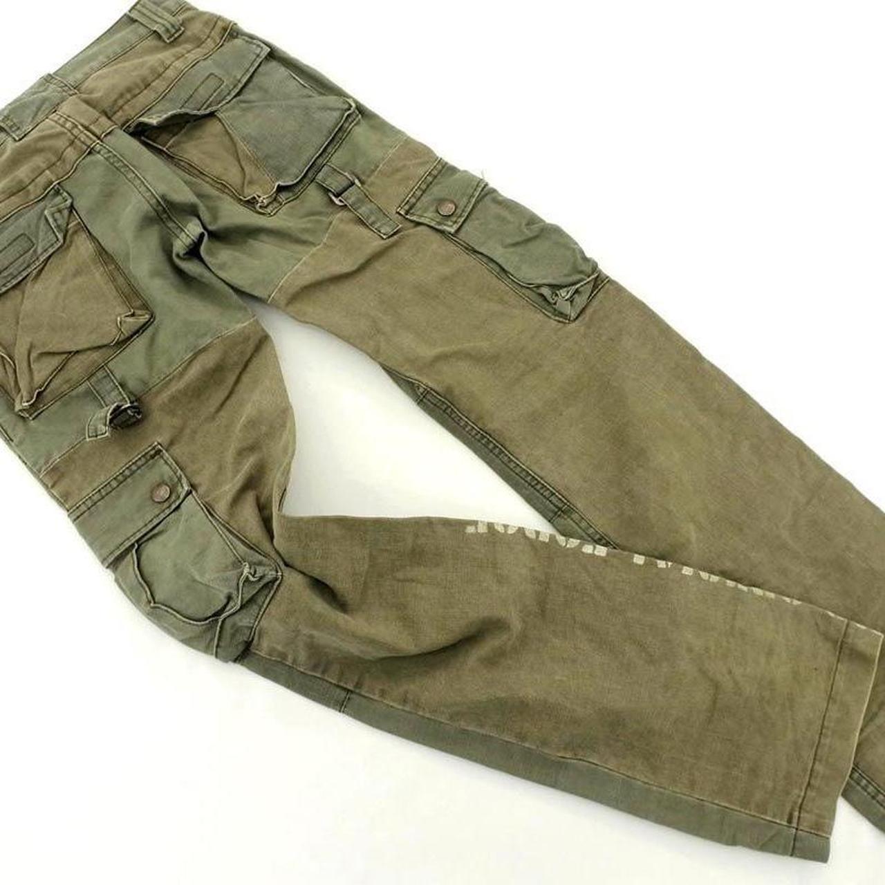 Hysteric Glamour Men's Khaki and Green Jeans (2)