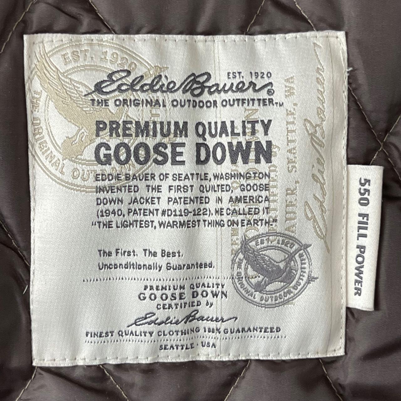 Eddie bauer store 550 fill power