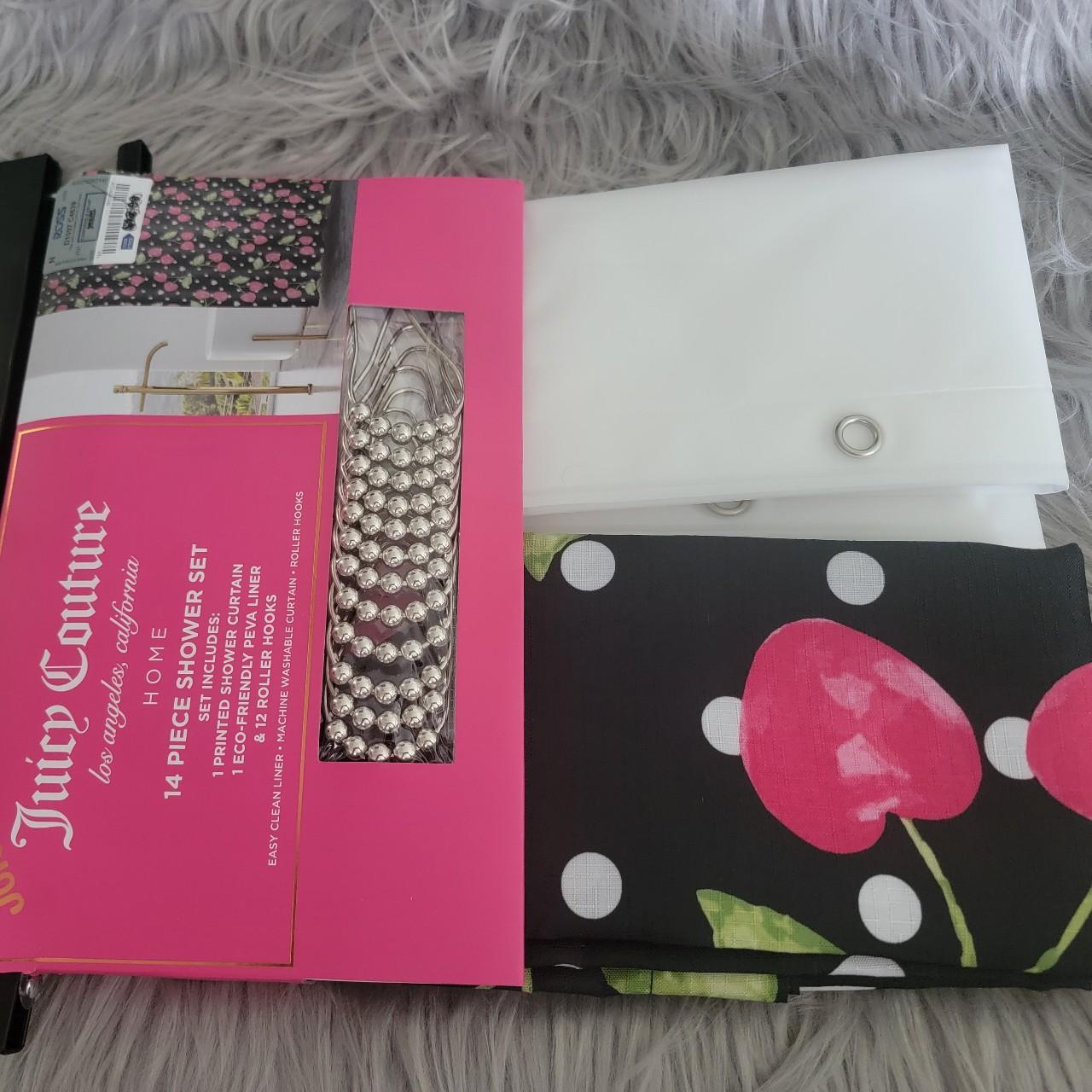 Juicy Couture Complete Shower Curtain Set Depop
