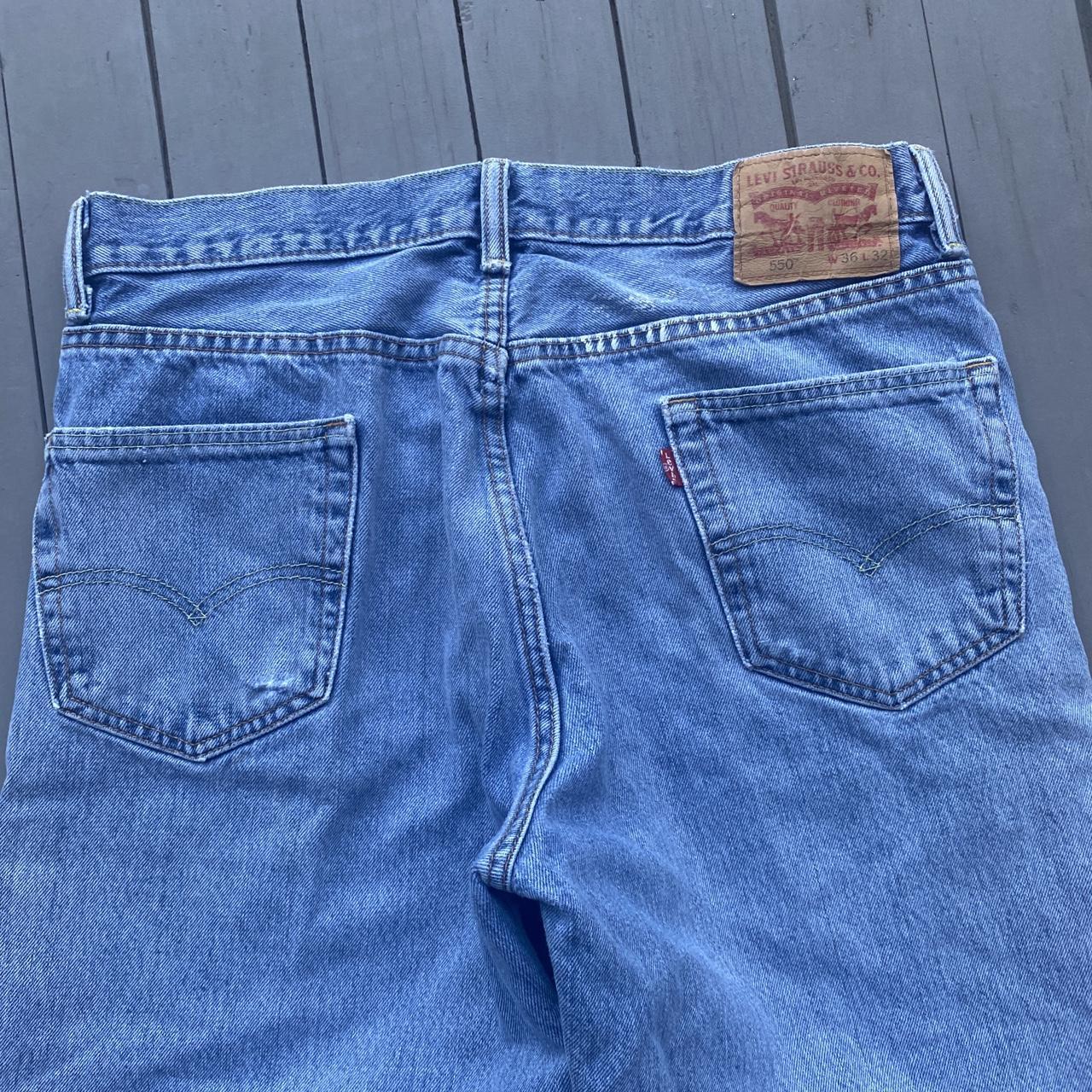 Vintage y2k baggy jeans 36x32 90s levis... - Depop