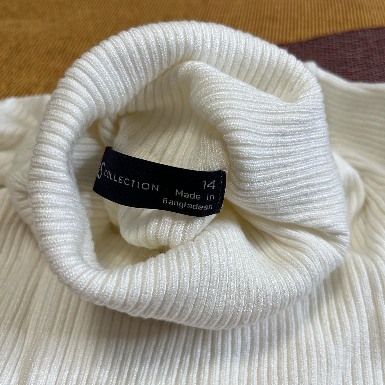 Marks & Spencer Women's White Jumper Depop