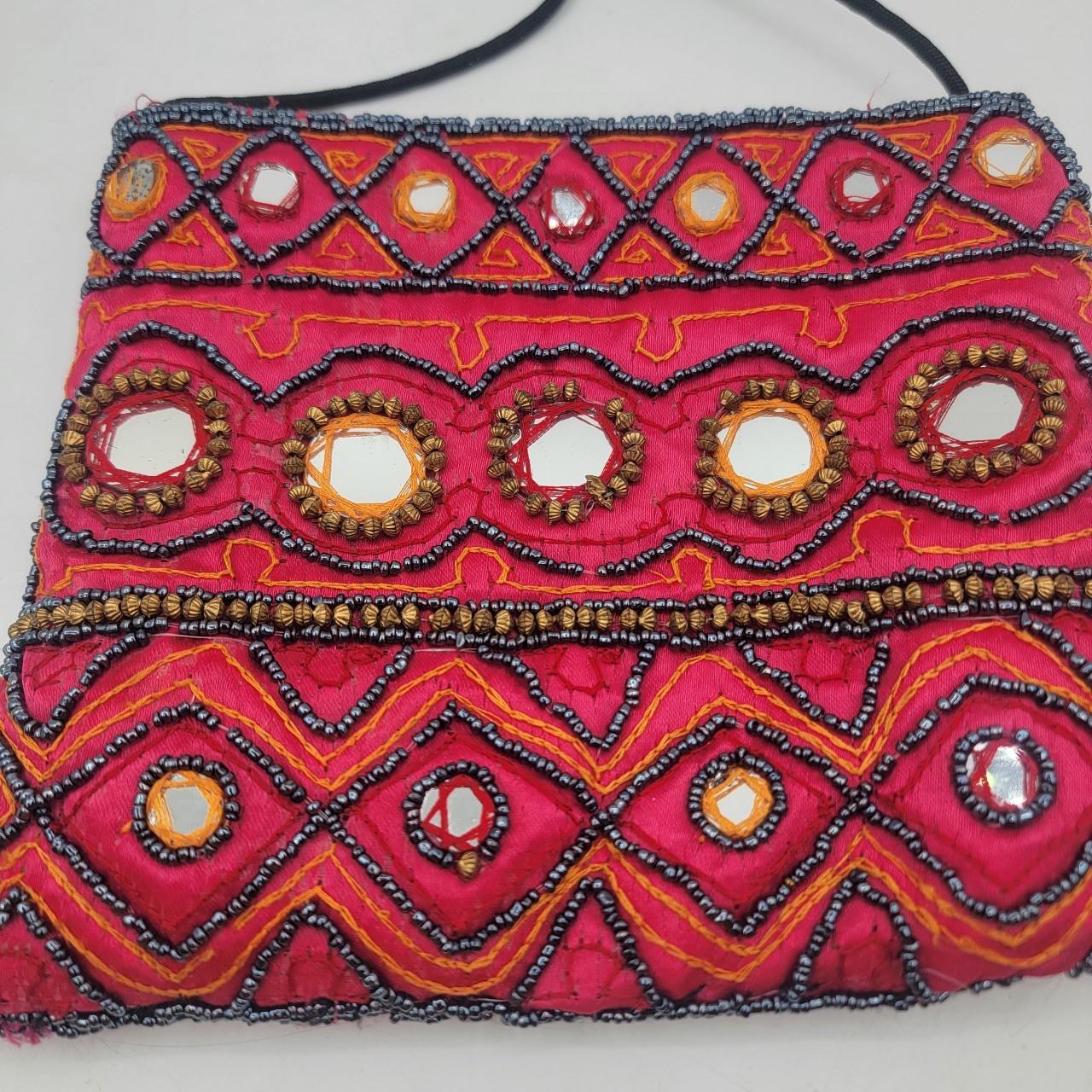 Source Unknown Women's Bag - Pink/Multi – Red and… - image 6