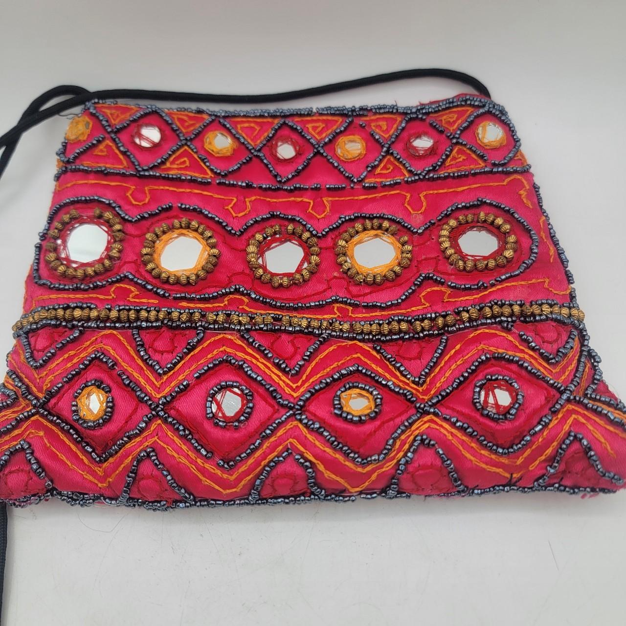 Source Unknown Women's Bag - Pink/Multi – Red and… - image 8