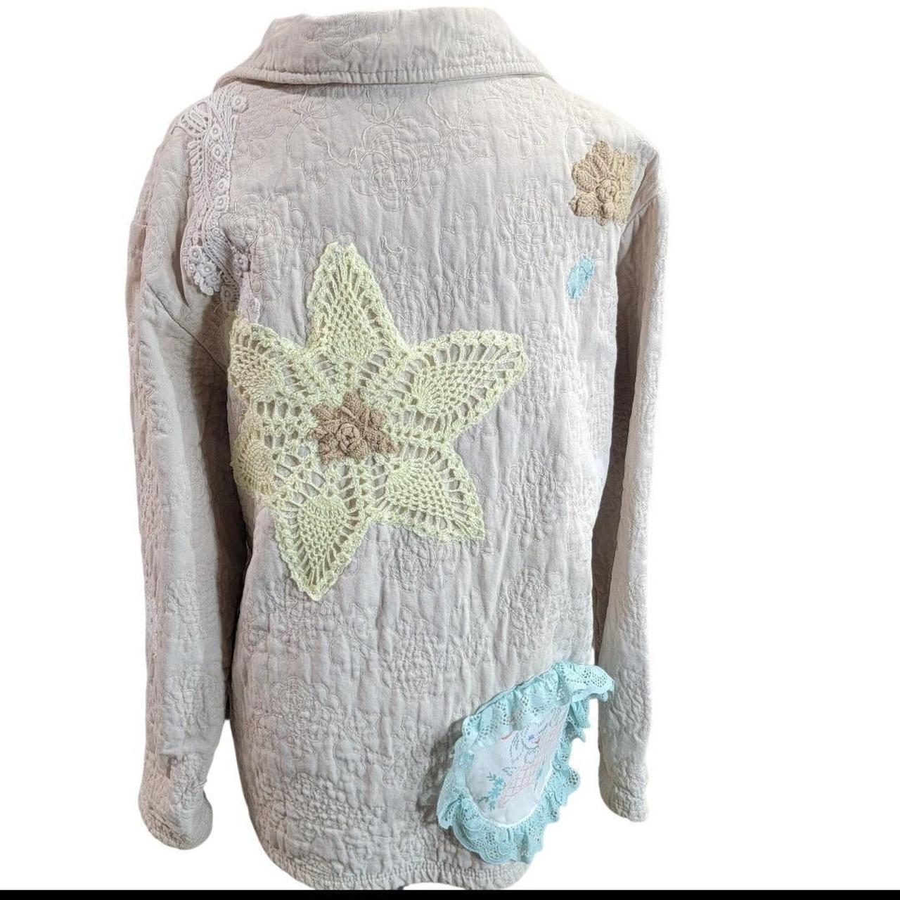 Source Unknown Women's Jacket - Cream/Tan - One s… - image 3