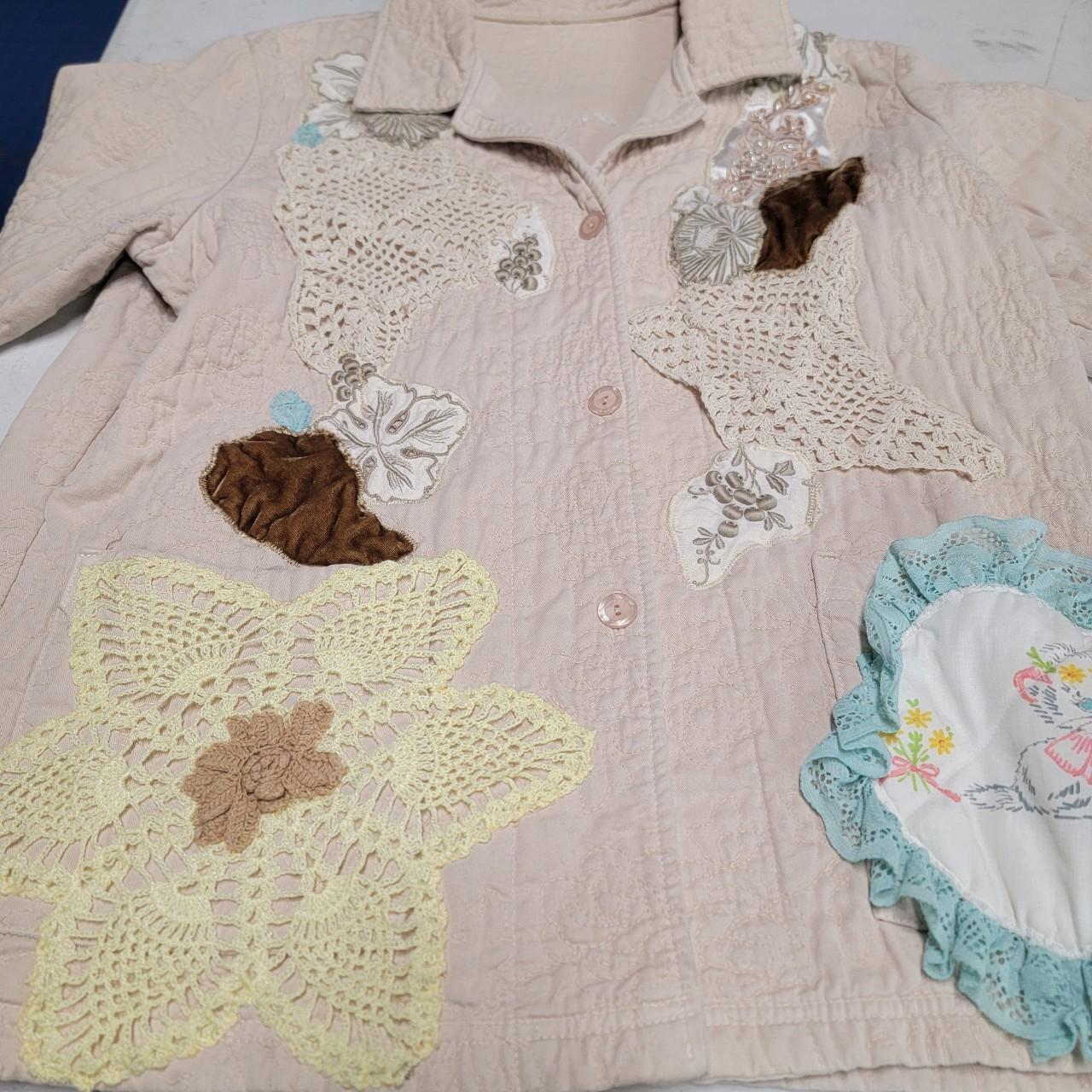 Source Unknown Women's Jacket - Cream/Tan - One s… - image 5