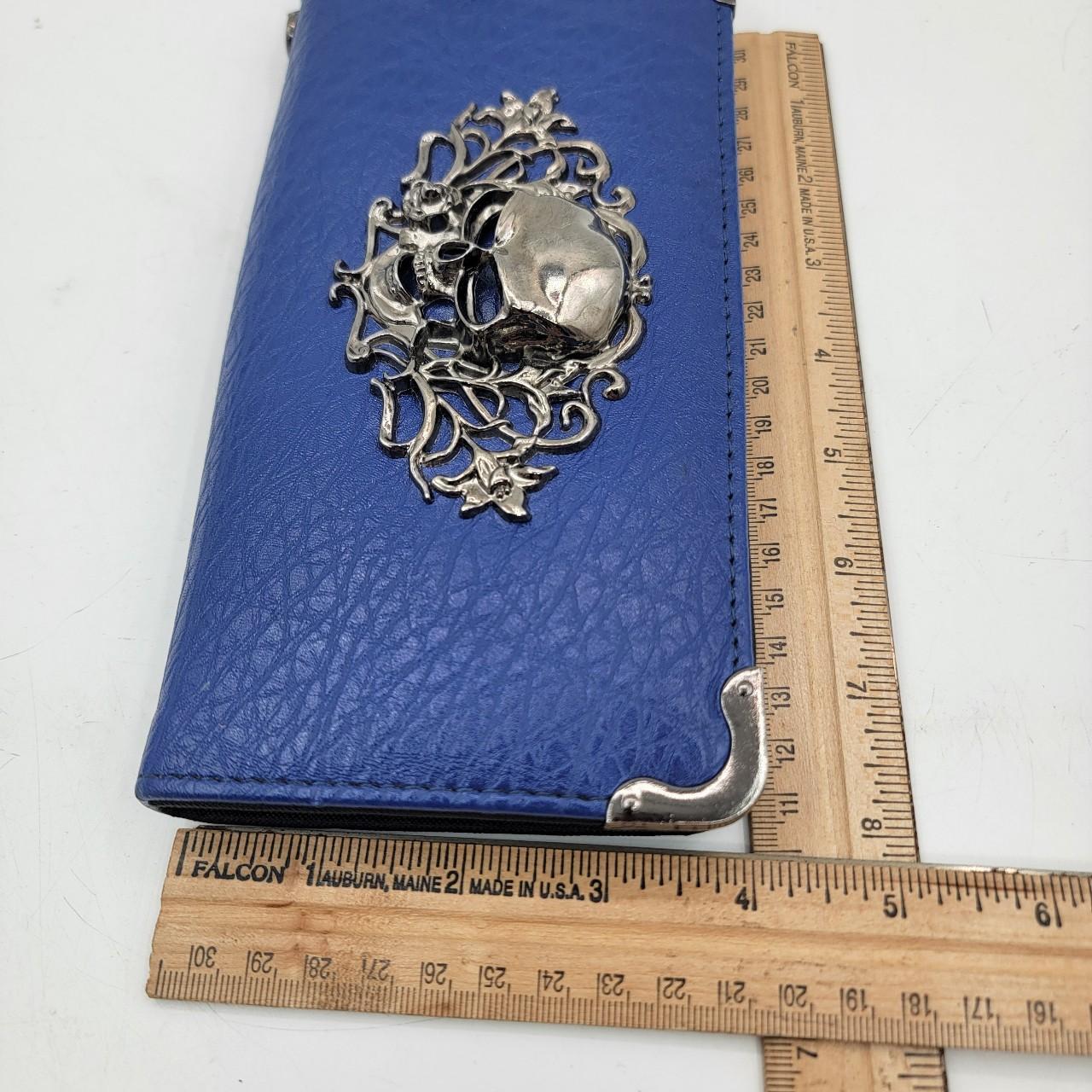 Source Unknown Women's Wallet - Blue – Skull Flow… - image 7