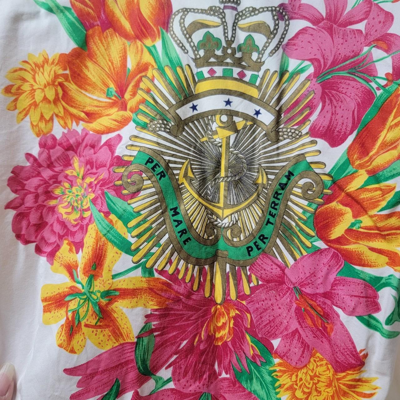 Source Unknown Women's Coat - White/Multi - M – B… - image 1