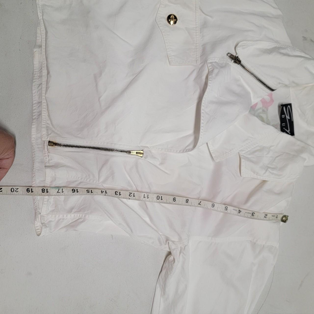 Source Unknown Women's Coat - White/Multi - M – B… - image 7