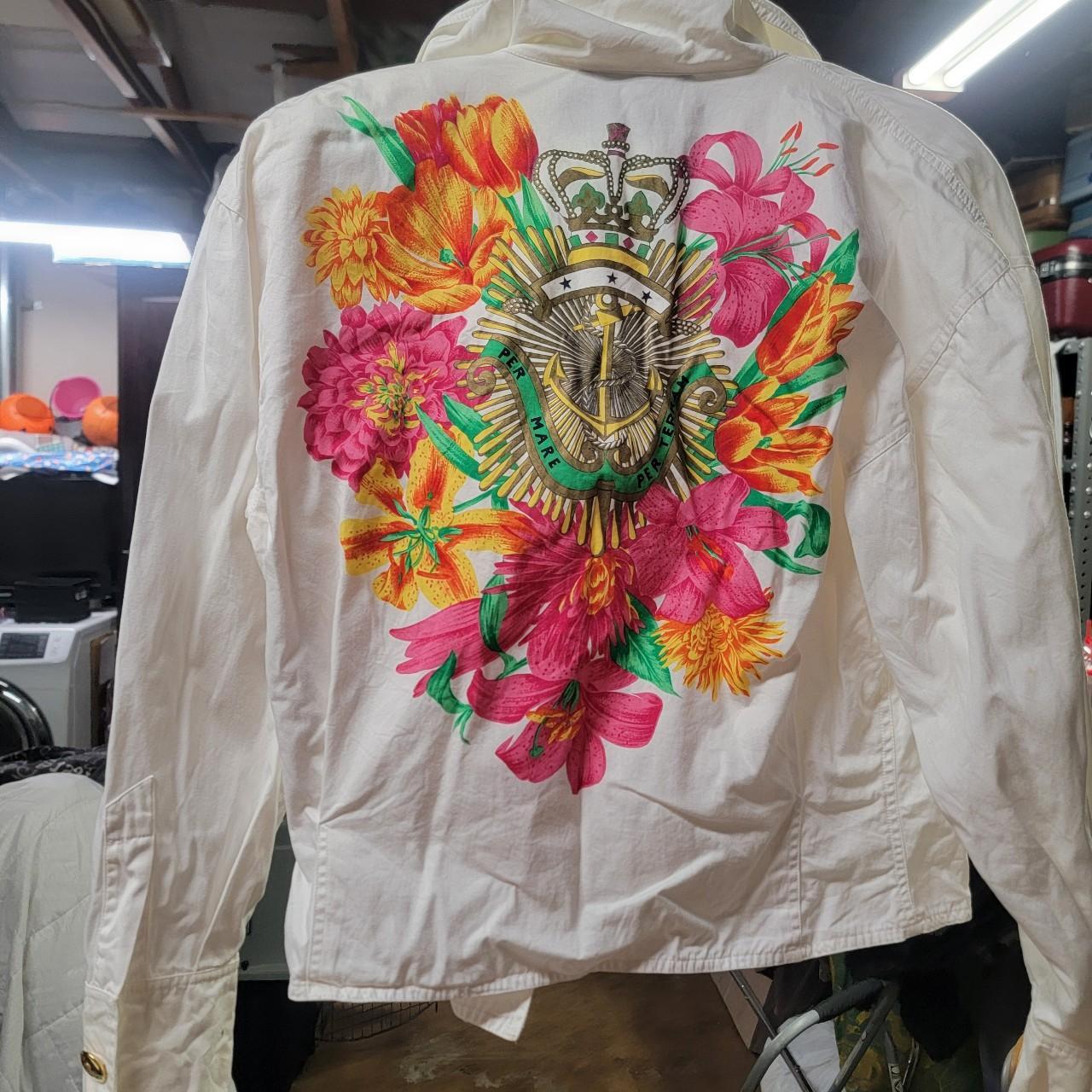 Source Unknown Women's Coat - White/Multi - M – B… - image 2