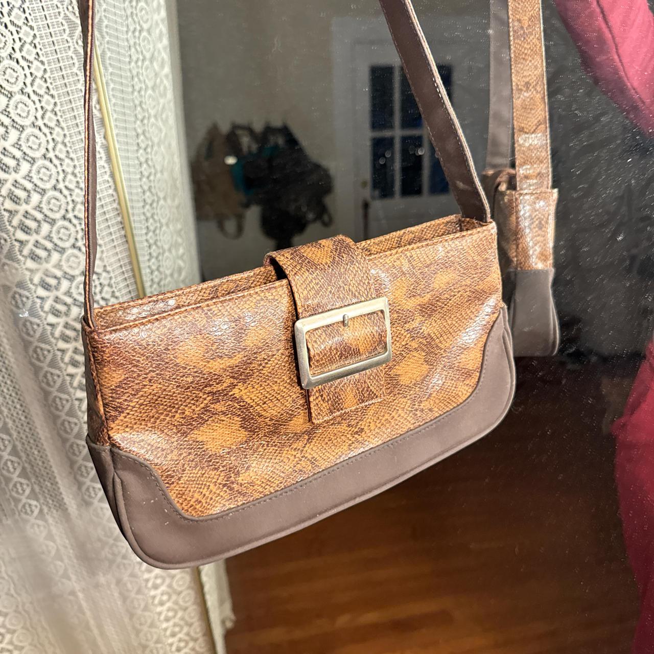 Women's Shoulder bags - Brown – 2000s basic snake… - image 3