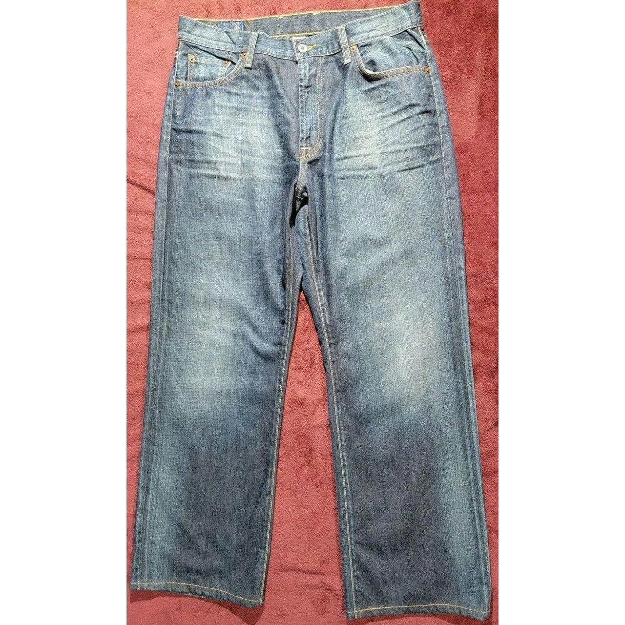 Vintage Lucky Brand Jeans Made in USA Gene Montesano - Depop