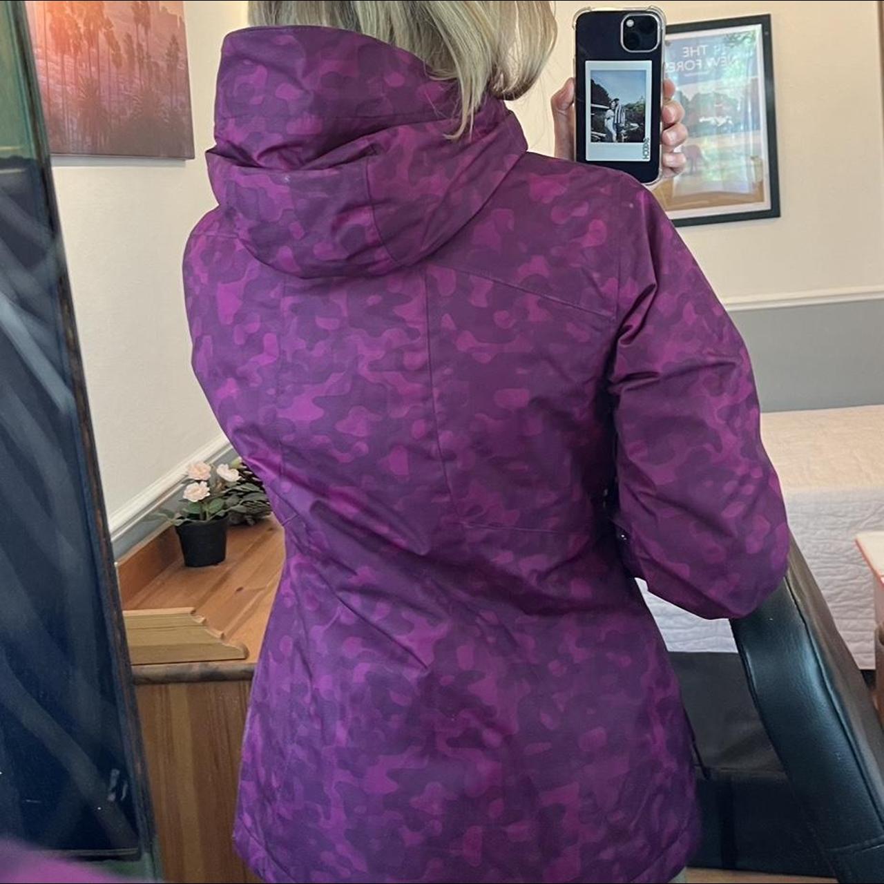 Columbia pink purple camo Ski/snowboard... Depop