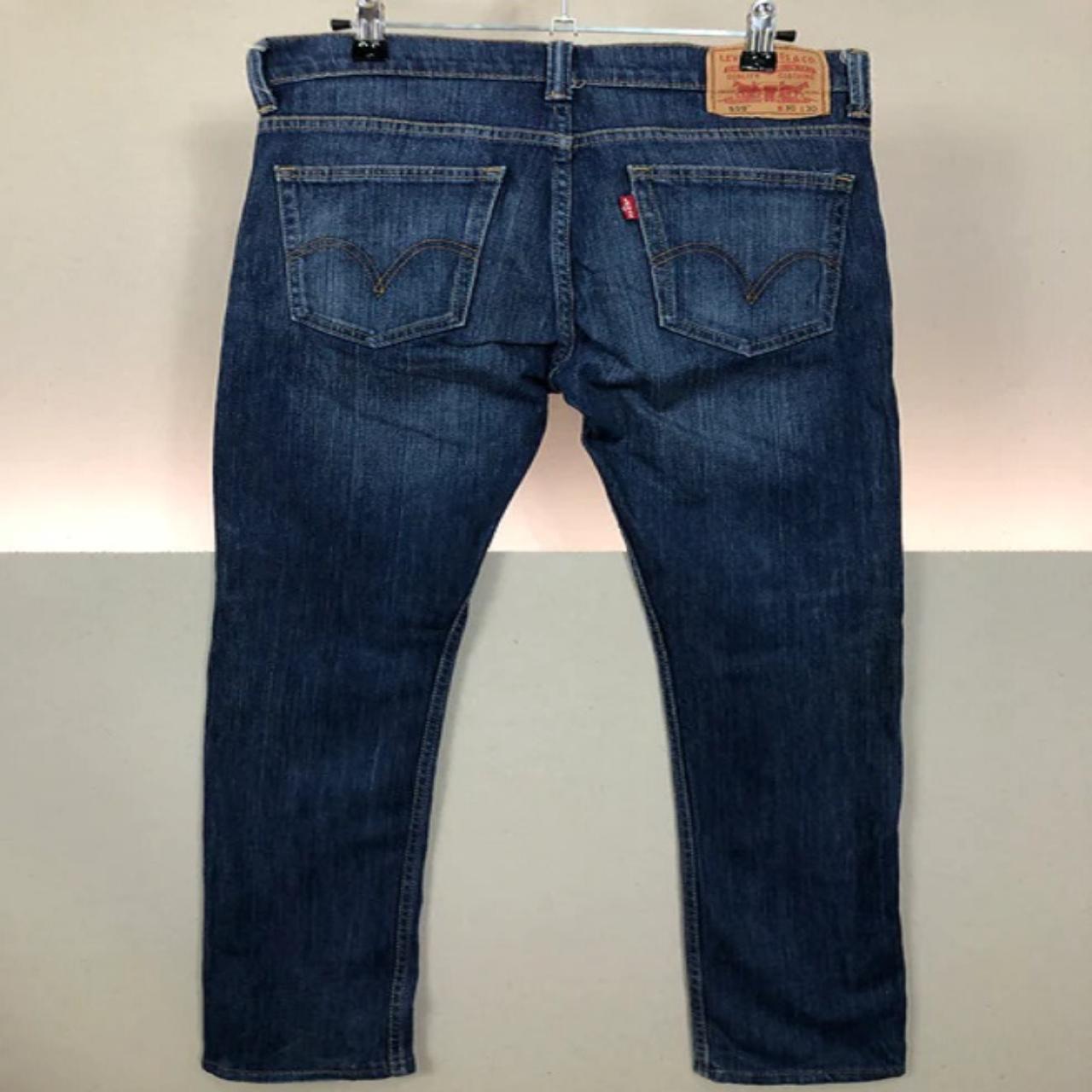 Vintage Levis Strauss 510 Jeans Blue Skinny Straight... - Depop