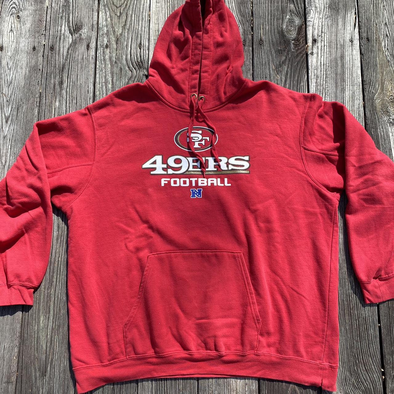 San Francisco 49ers hoodie Size XXL #sanfrancisco - Depop