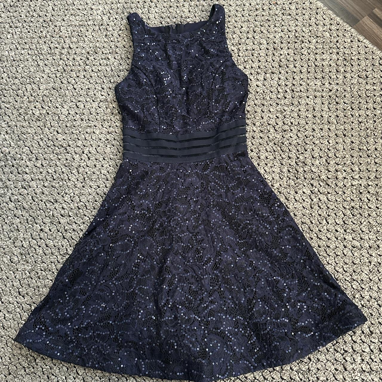 Jcpenney navy hot sale dress