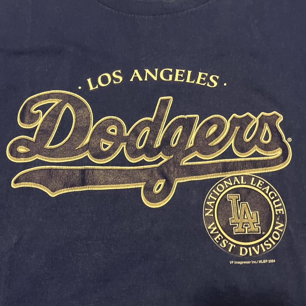 Y2K LA Dodgers Lee Shirt MLB SZ L 21x30 - 2004 LA - Depop