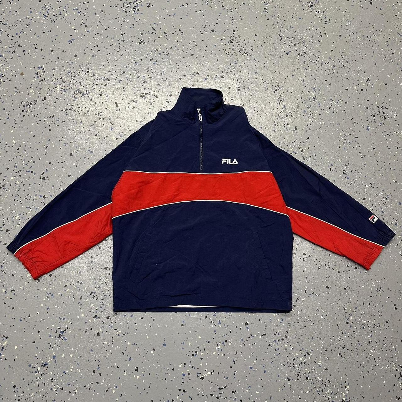 Fila half shop zip windbreaker