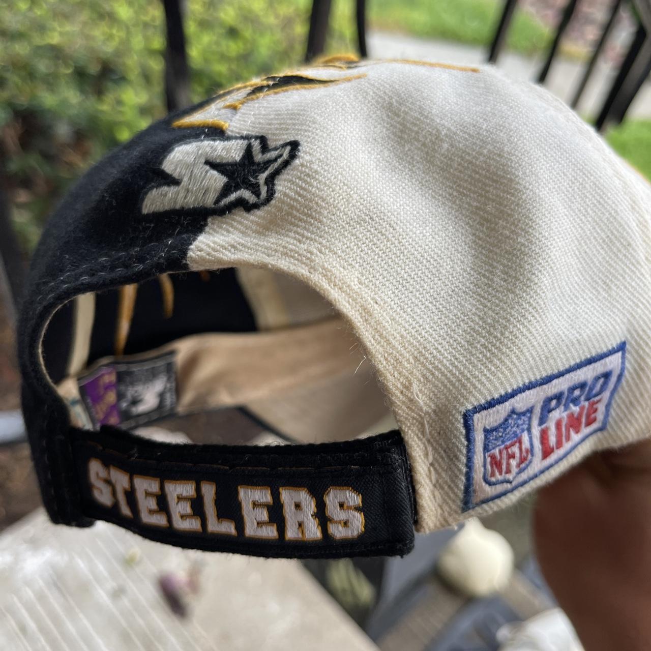 Vintage Steelers Snapback Pre-owned Washed - Depop