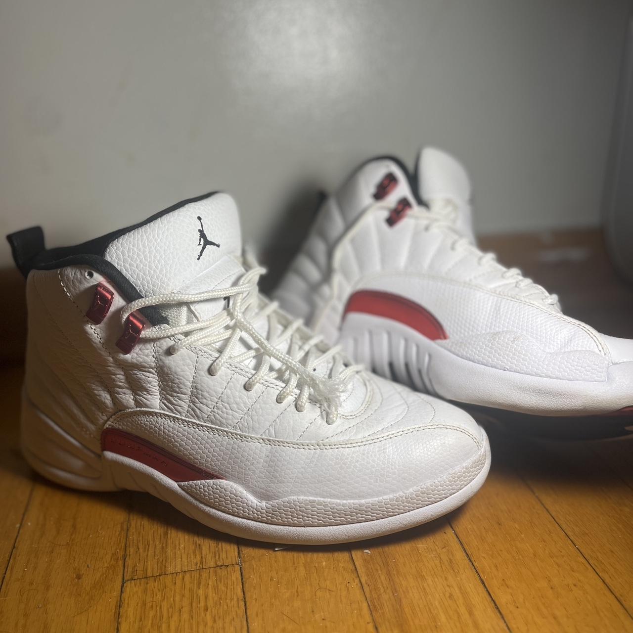 Jordan Men's White and Red Trainers