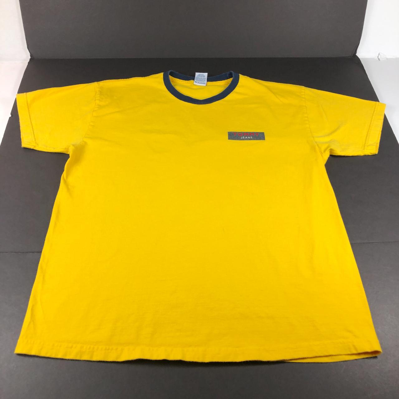 Tommy jeans best sale t shirt yellow