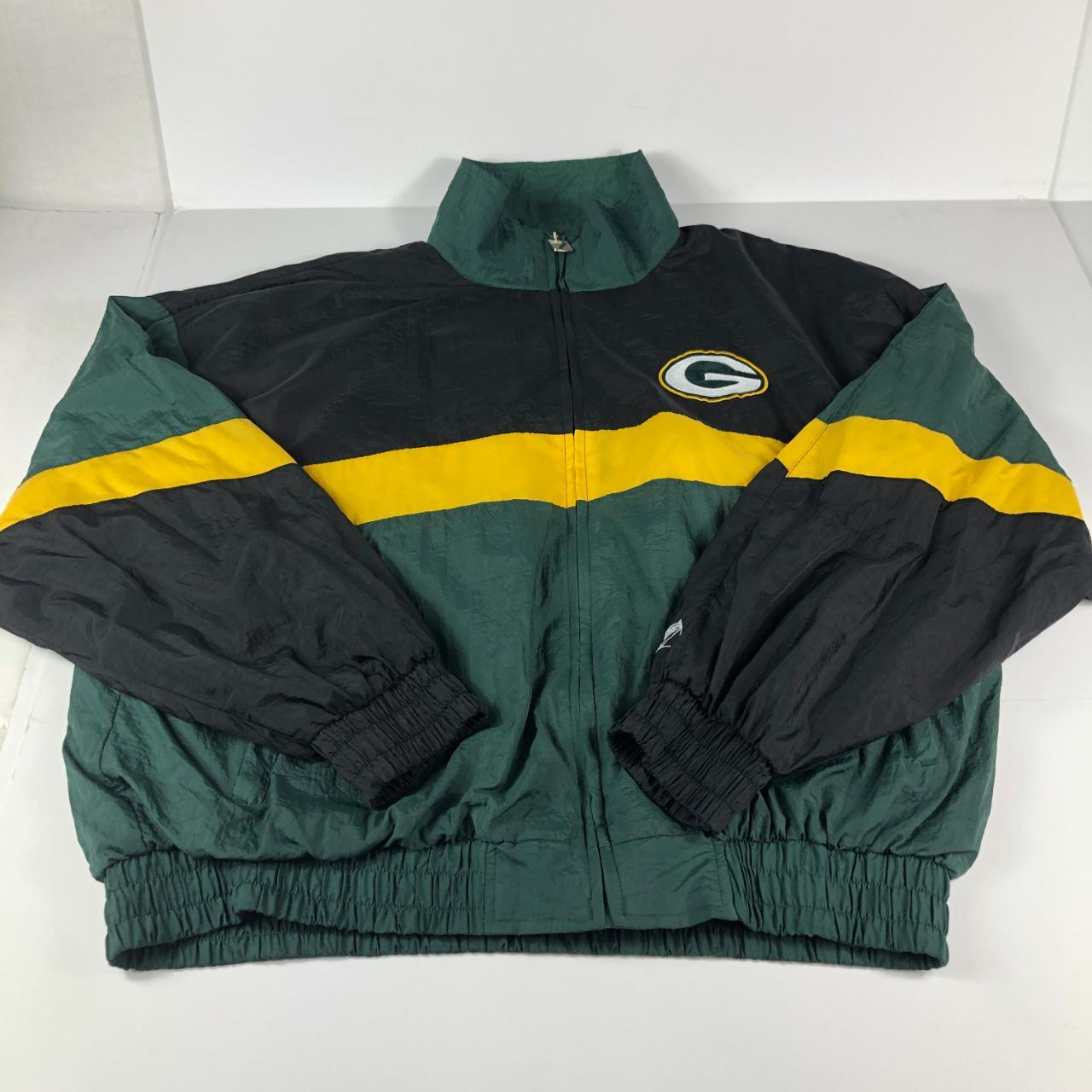 GREEN BAY PACKERS AMERICAN FOOTBALL JACKET BOMBER MENS SIZE XL VINTAGE  STARTER