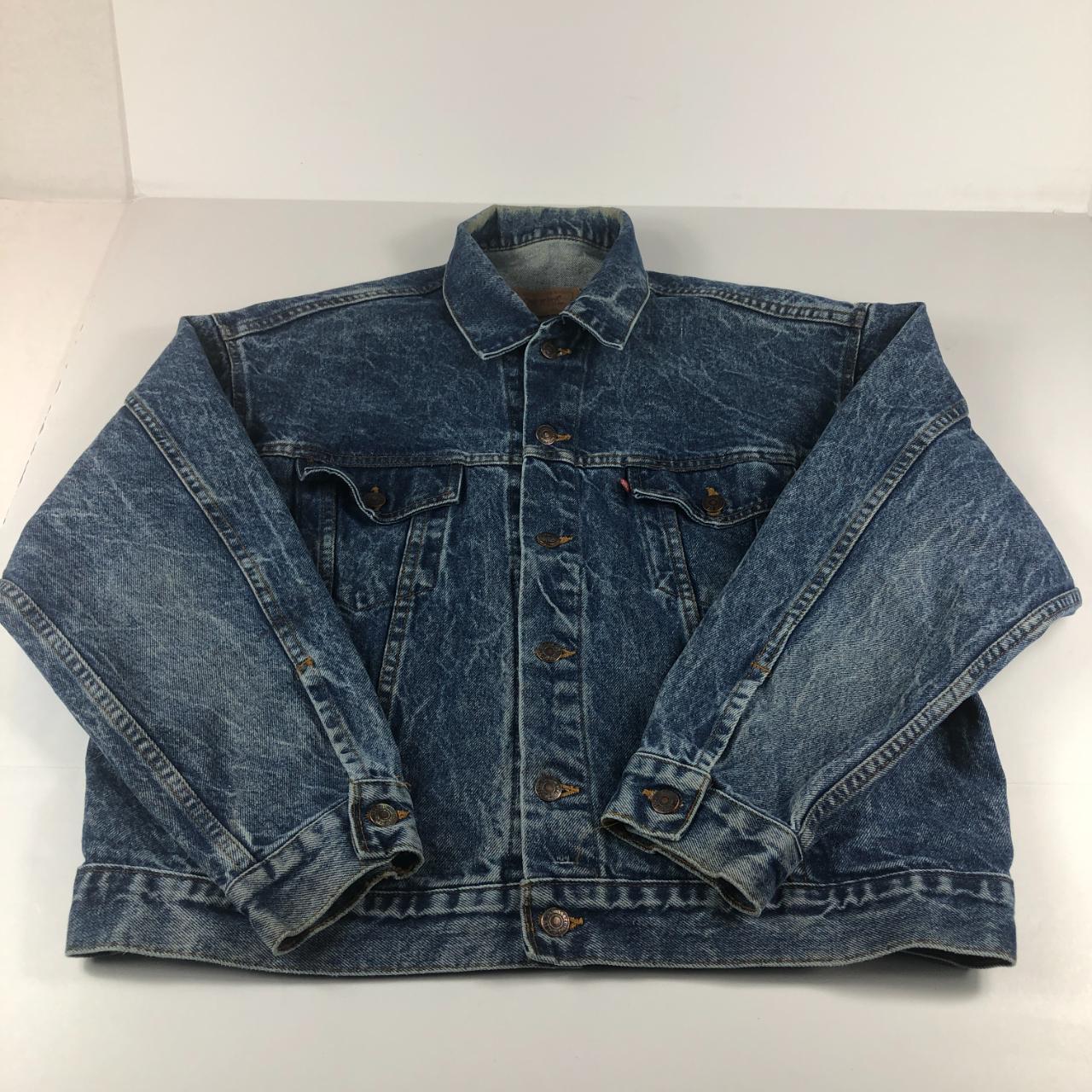 Vintage 80s clearance levis denim jacket