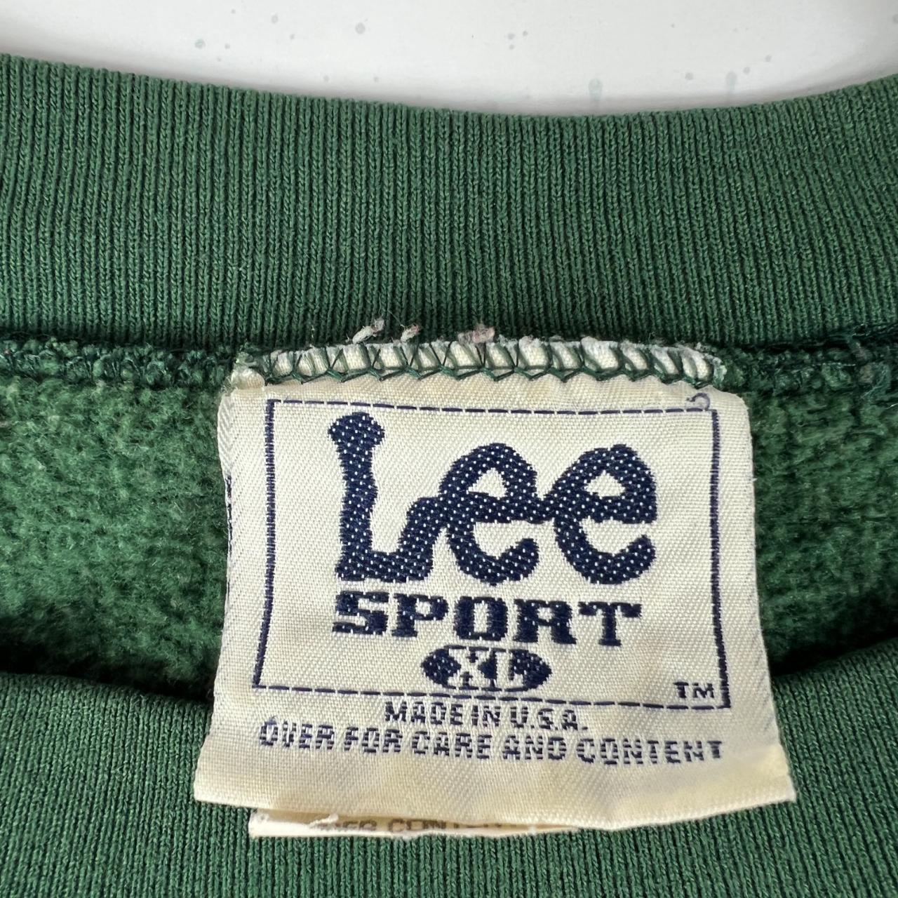 Green Bay Packers Vintage Lee Sports Sweatshirt Adult Large Sweater Made in  USA