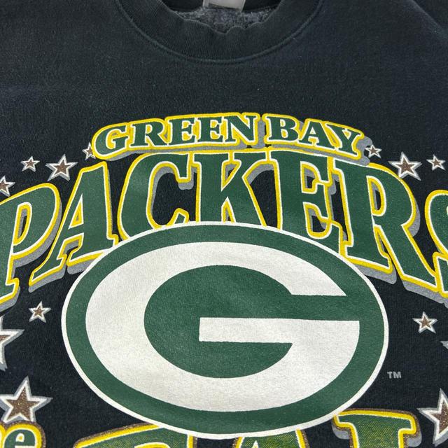 Vintage 90s Galt Sand Green Bay Packers Sweatshirt - Depop