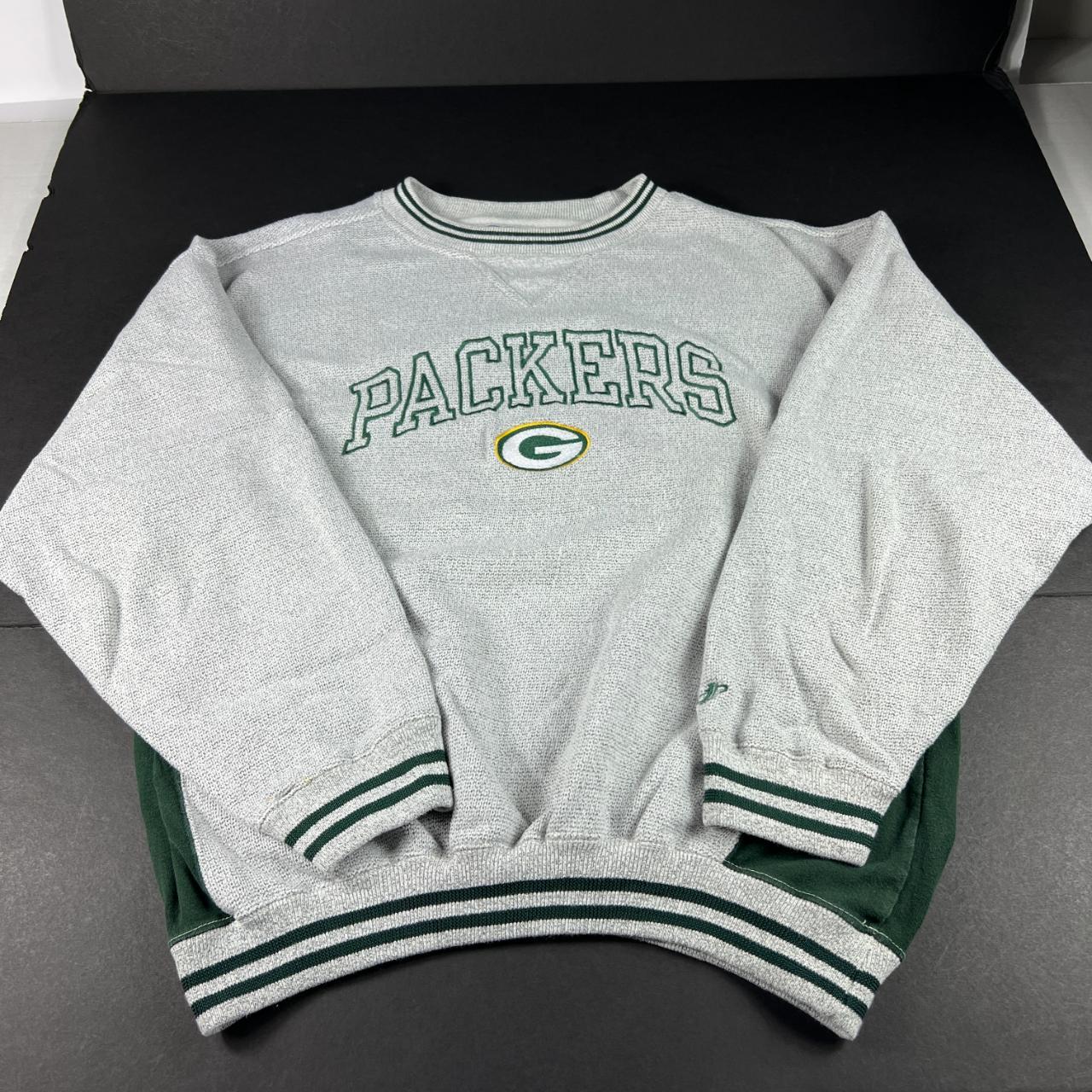 Vintage Green Bay Packers Logo Crewneck Sweatshirt