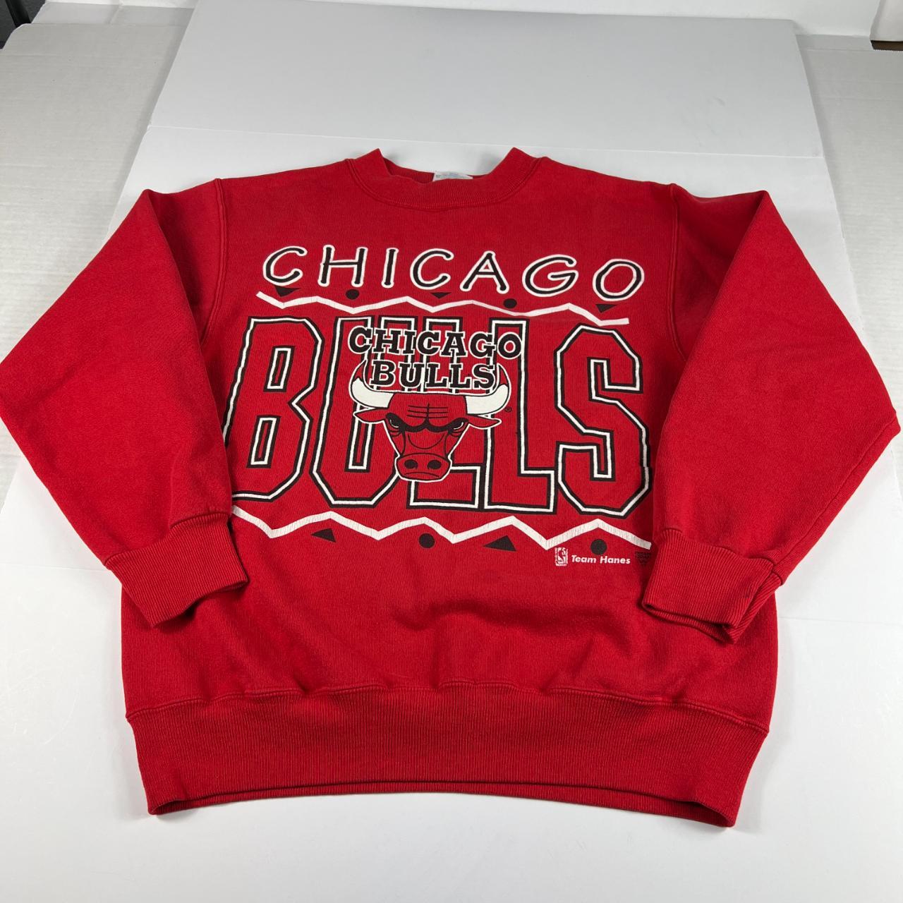 Vintage 90s NBA Chicago Bulls Sweatshirt Adult Depop