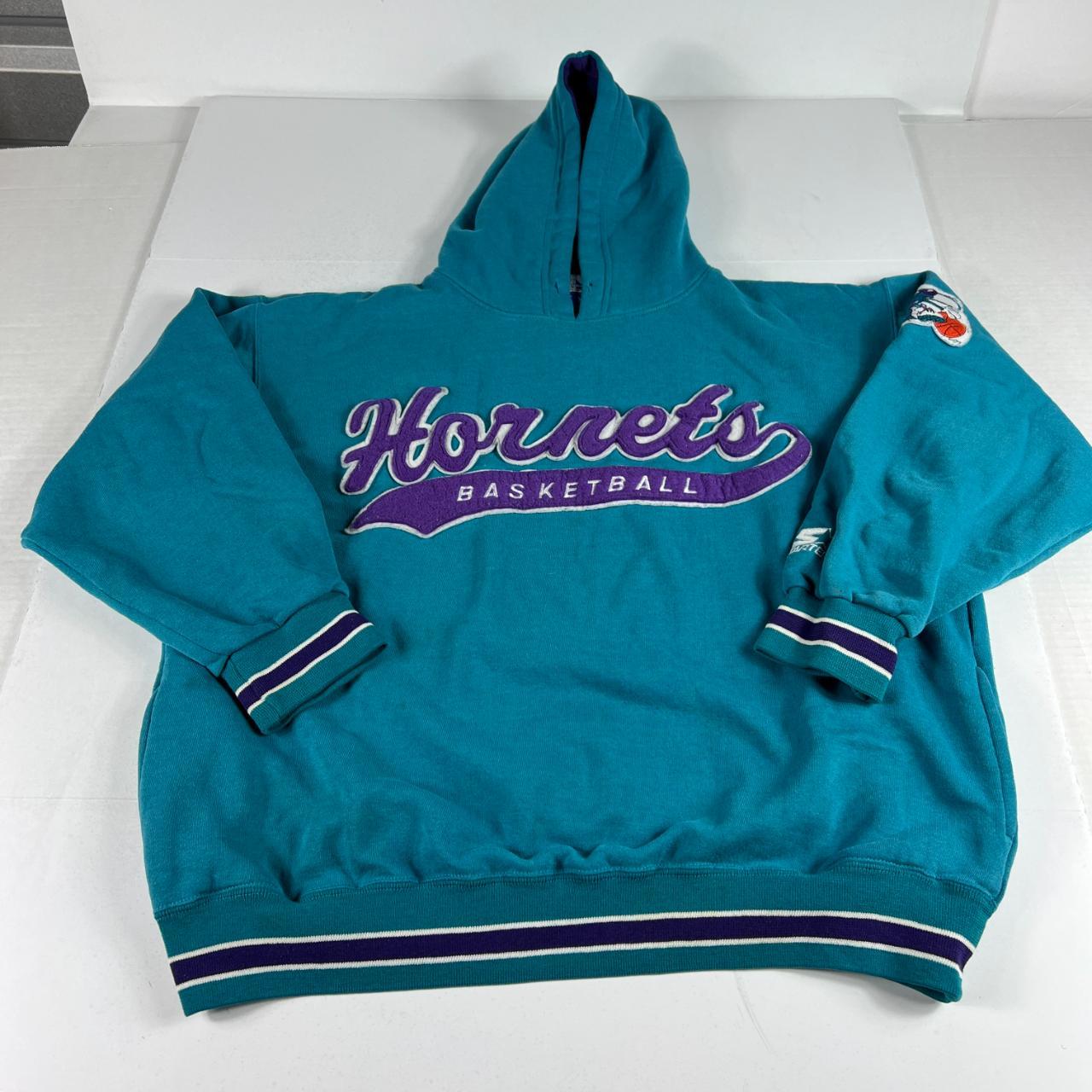 Vintage 90s Starter NBA Charlotte Hornets Basketball. Depop