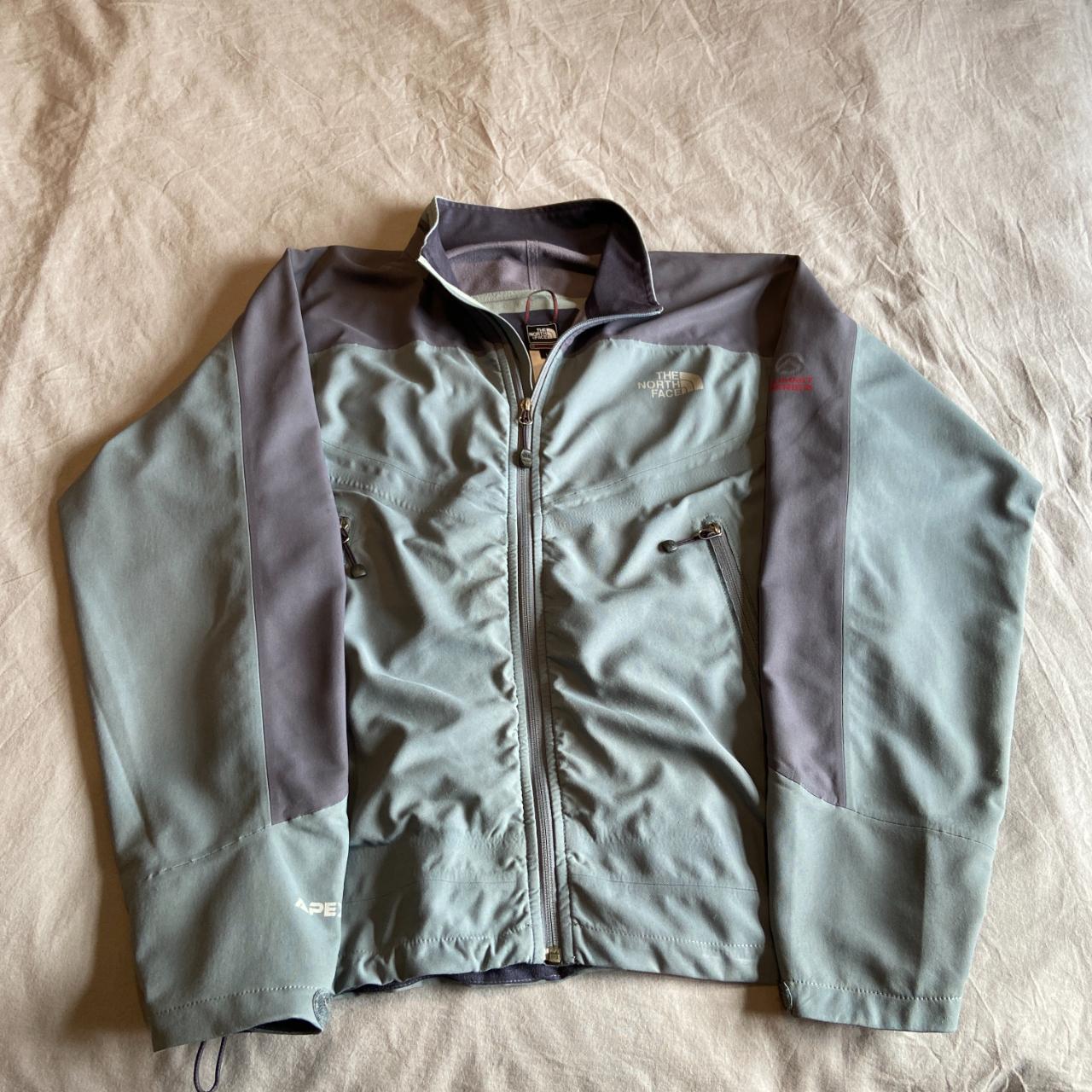 The North Face Men's Blue and Grey Jacket | Depop