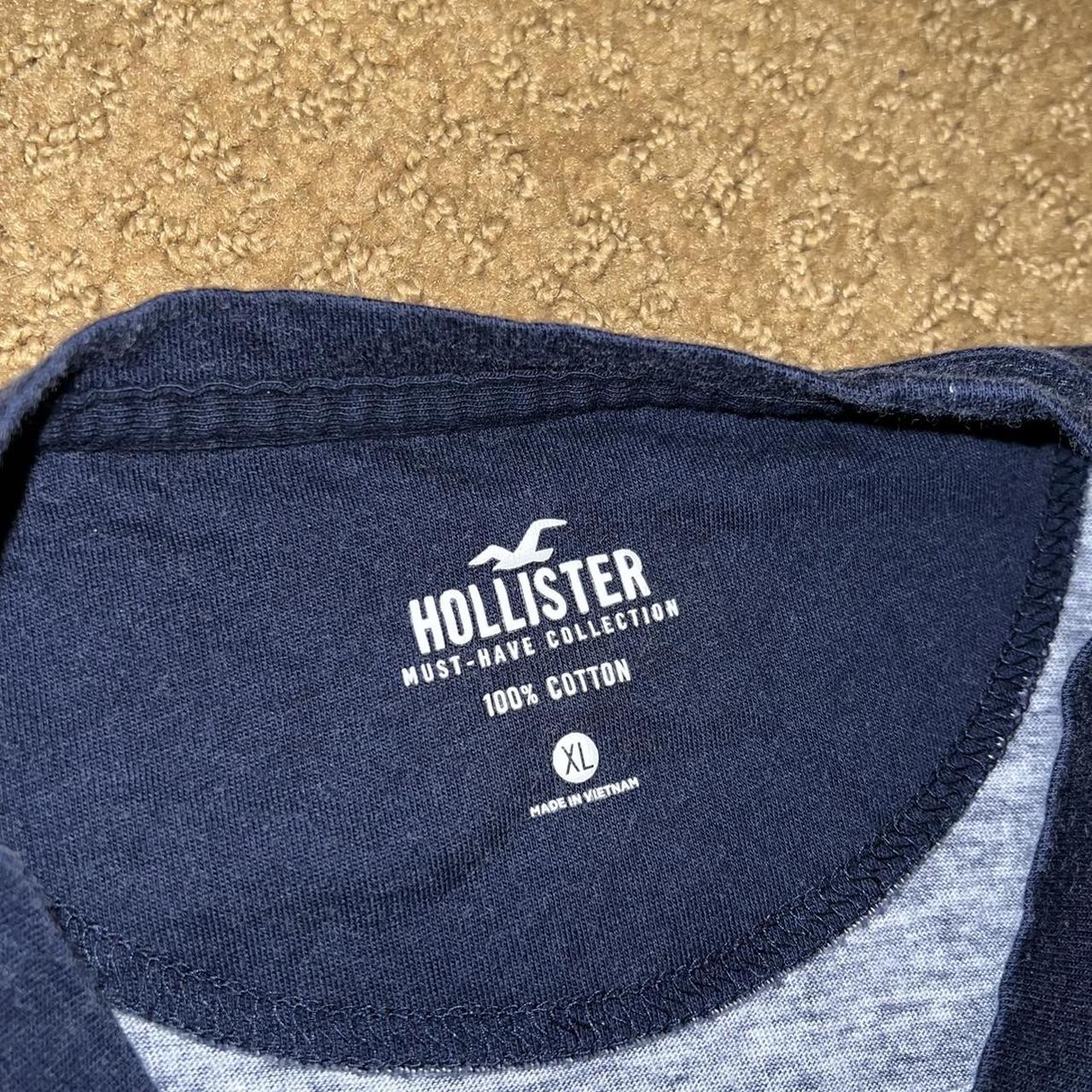 Hollister gradient t shirt. Lightly worn - good - Depop