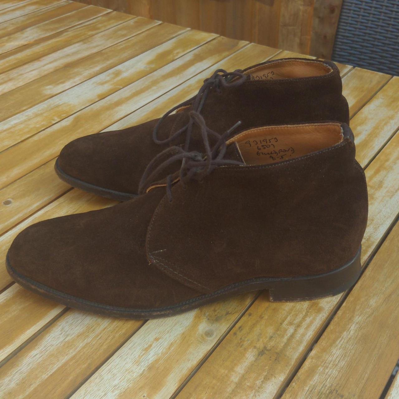 Trickers Guildford Brown Suede Chukka Boots, Size... - Depop
