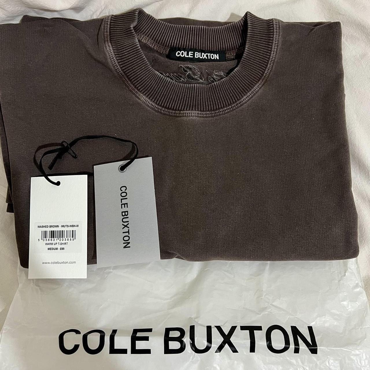 Cole Buxton Warm Up Heavyweight Shirt in Washed... - Depop