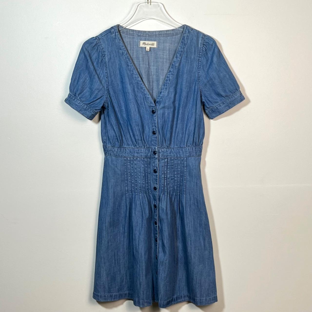 Madewell denim hot sale daylily dress