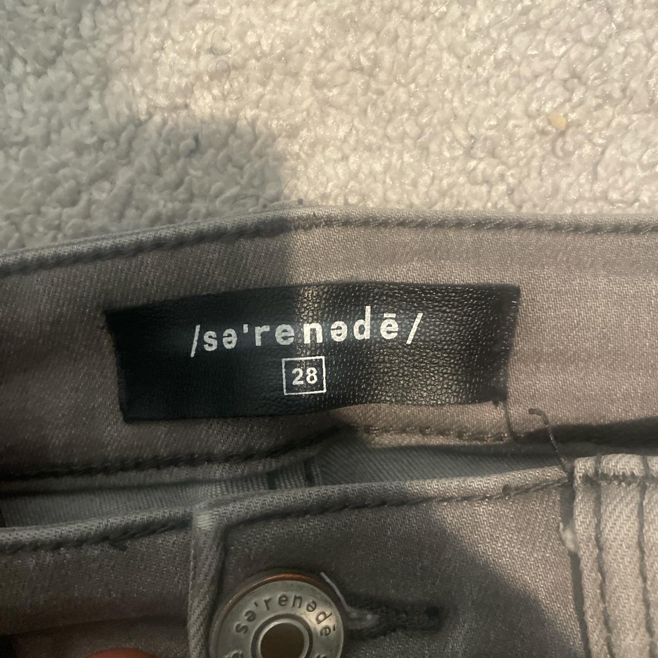 Grey “marine layer” serenade jeans Worn a couple... - Depop