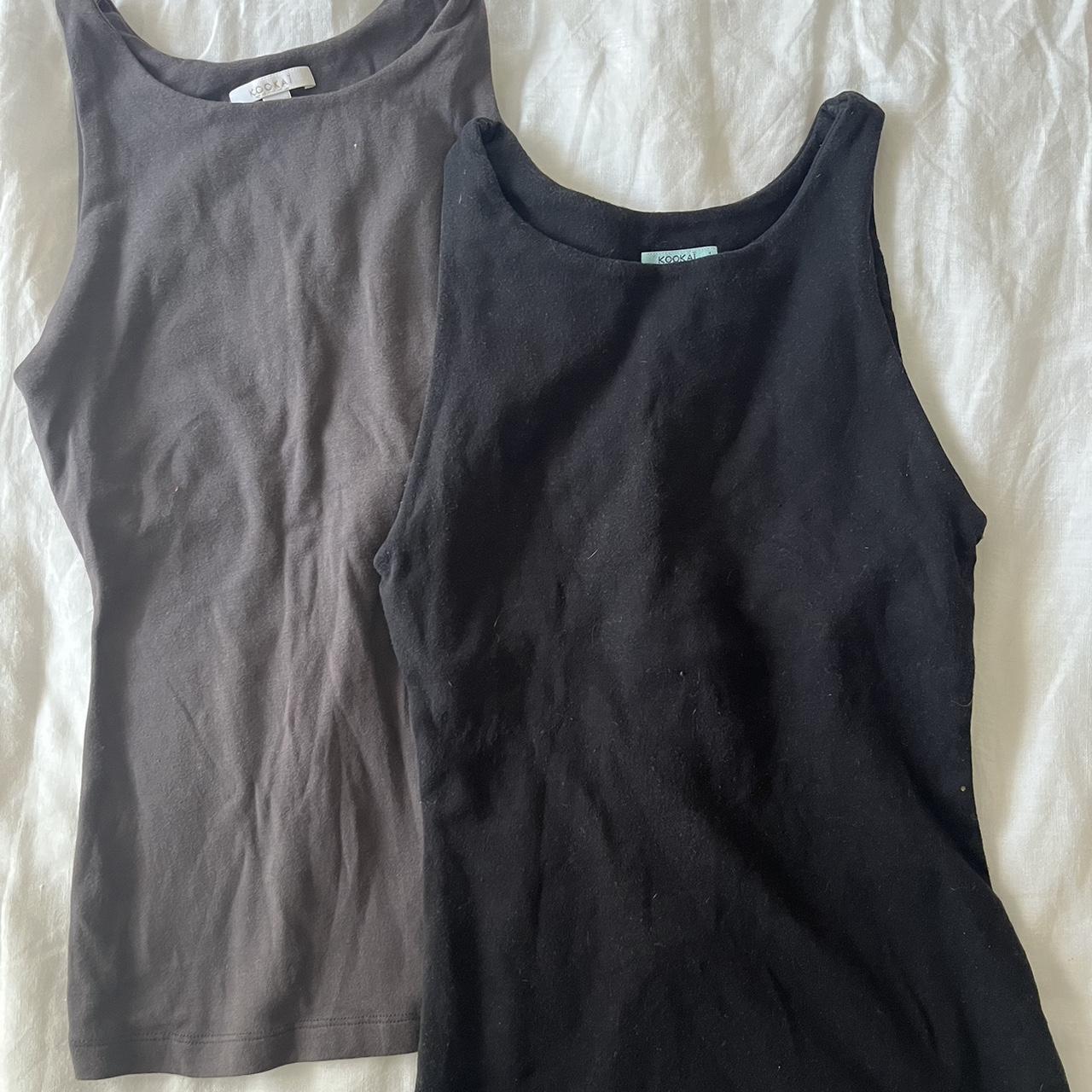 Kookai singlets. Size 1. Both for 20. Happy to do... Depop