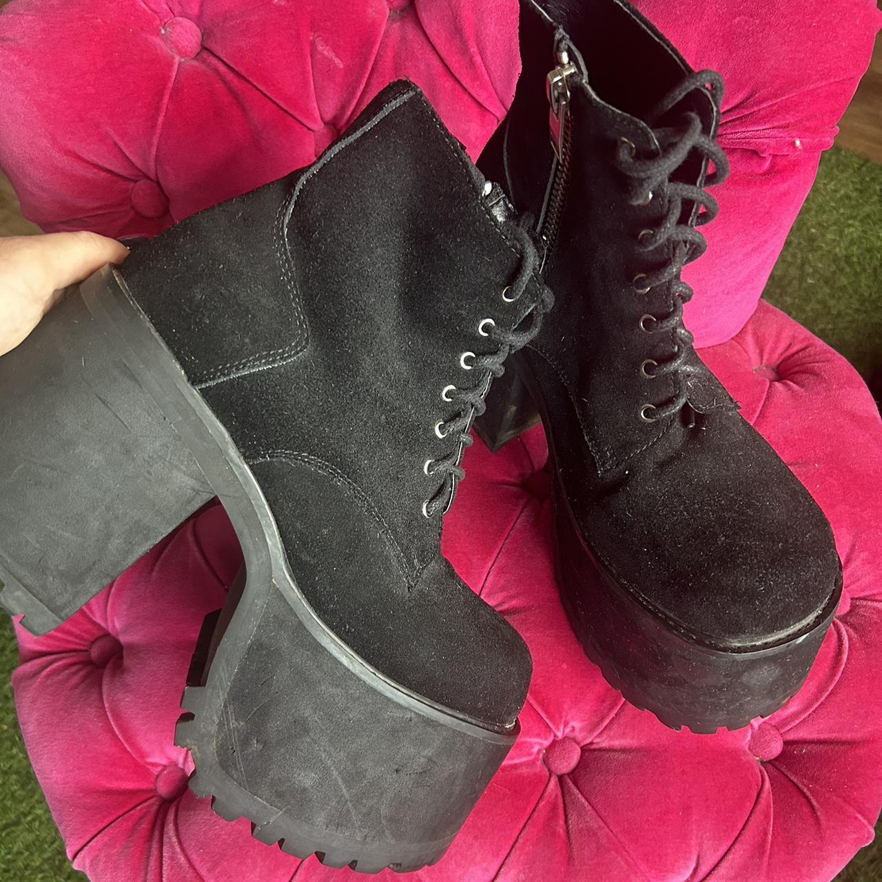 Unif Dawson mega platform boots •US 9 fit a UK... Depop