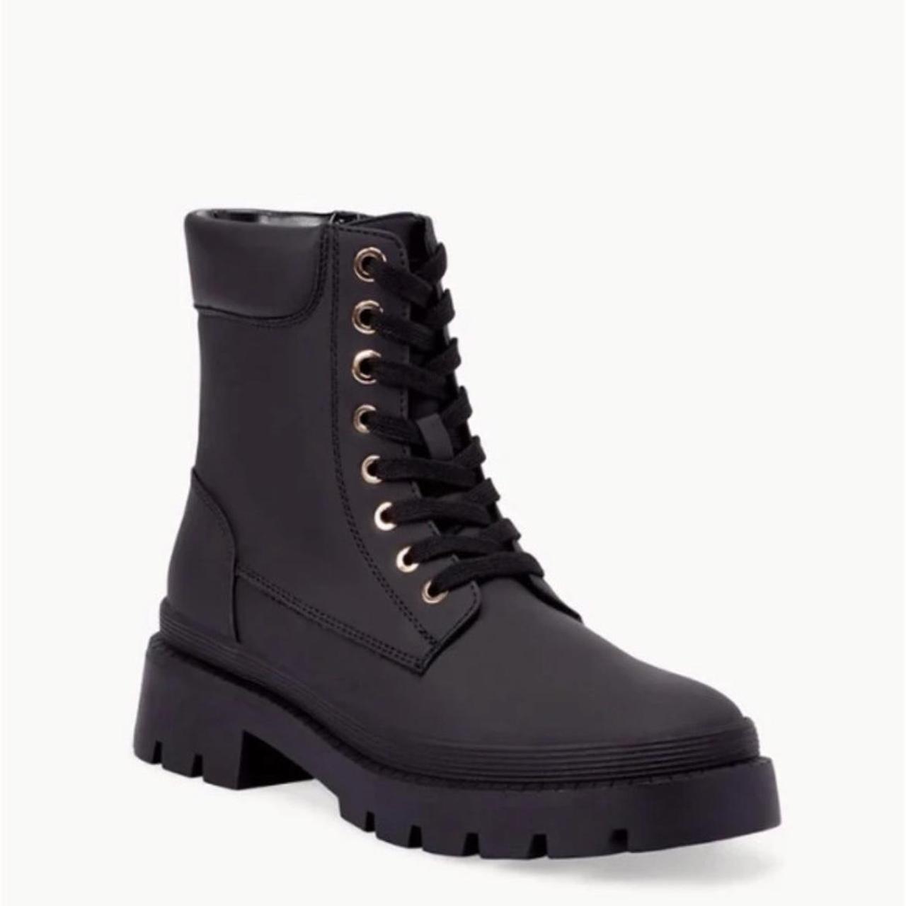 Tevos Combat Boots (Brand new) Twice the thickness... - Depop