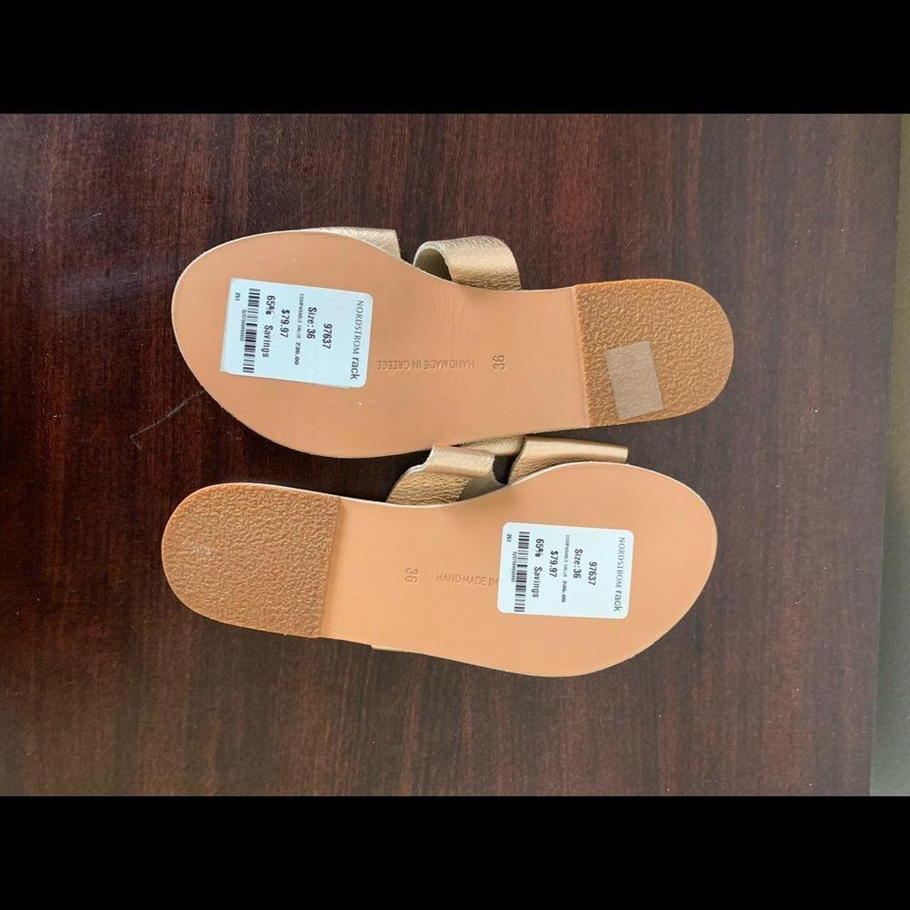 Size 6 Ancient Greek Sandals designs are Depop