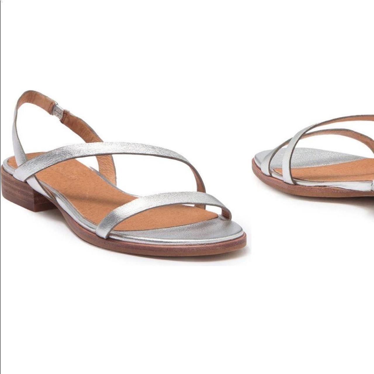 Madewell store silver sandals