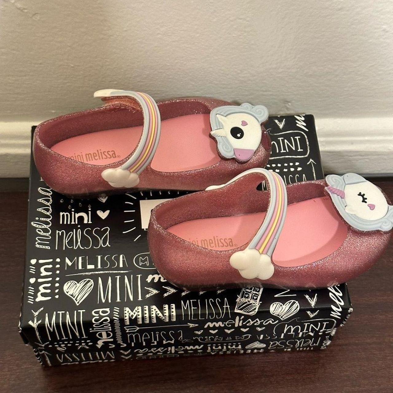 Mini melissa clearance pink sandals